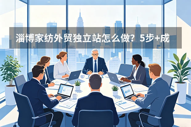 淄博家纺外贸独立站怎么做？5步+成本方案，询盘率提升3倍