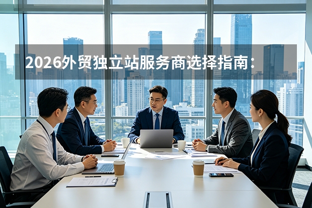 2026外贸独立站服务商选择指南：6大维度与报价
