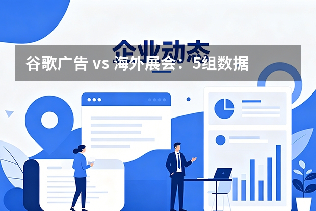 谷歌广告 vs 海外展会：5组数据揭秘获客成本谁更低