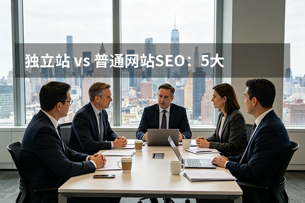 独立站 vs 普通网站SEO：5大维度对比，哪个更容易？