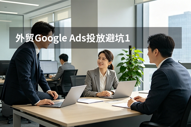 外贸Google Ads投放避坑10条实战总结