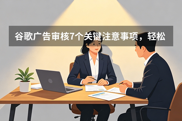 谷歌广告审核7个关键注意事项，轻松过审