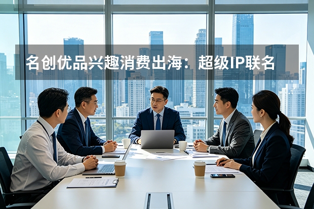 名创优品兴趣消费出海：超级IP联名重塑全球化零售版图