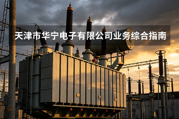 天津市华宁电子有限公司业务综合指南与行业应用前瞻