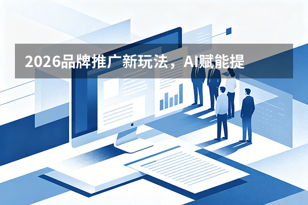 2026品牌推广新玩法，AI赋能提升转化效率