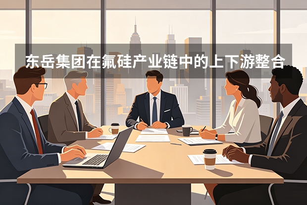 东岳集团在氟硅产业链中的上下游整合优势体现在哪些环节？