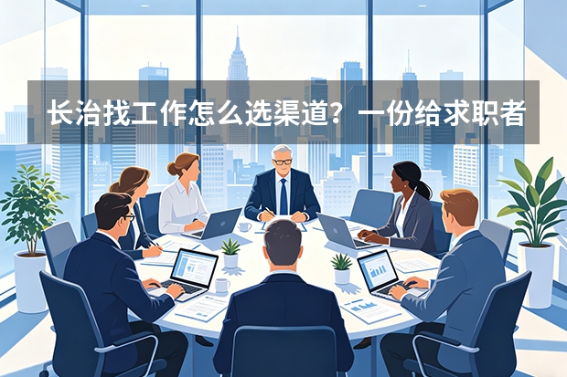 长治找工作怎么选渠道？一份给求职者的实用攻略