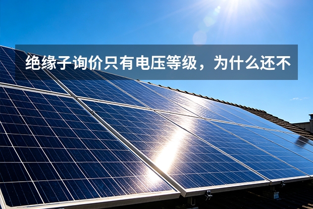 绝缘子询价只有电压等级，为什么还不够？