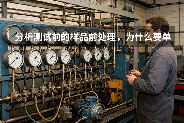 分析测试前的样品前处理，为什么要单独验证？