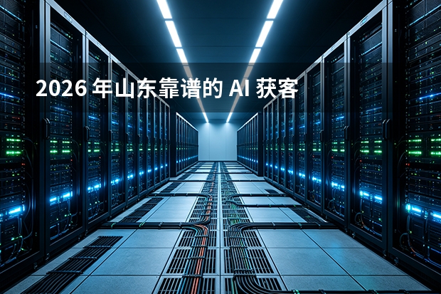 2026 年山东靠谱的 AI 获客服务商推荐，帮企业抢占 AI 流量