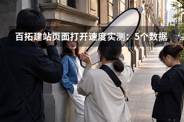 百拓建站页面打开速度实测：5个数据与3个提速方案