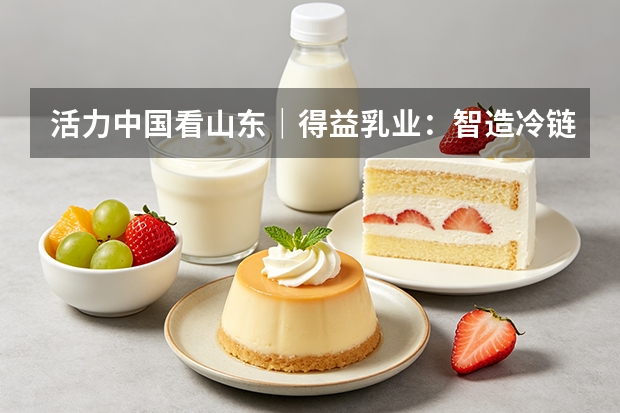 活力中国看山东｜得益乳业：智造冷链并举 夯实低温奶品质根基