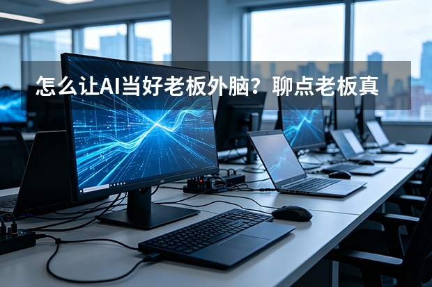 怎么让AI当好老板外脑？聊点老板真正用得上的AI