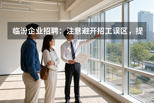 临汾企业招聘：注意避开招工误区，提升人才到岗留存率