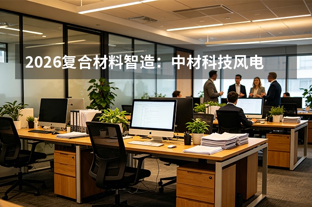 2026复合材料智造：中材科技风电叶片数字化工厂