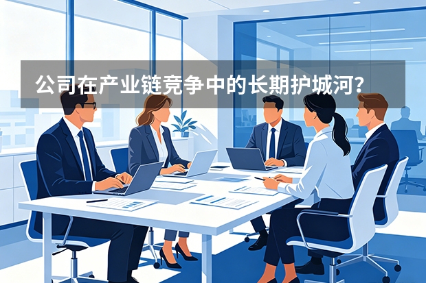 公司在产业链竞争中的长期护城河？