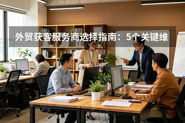 外贸获客服务商选择指南：5个关键维度与避坑诀窍