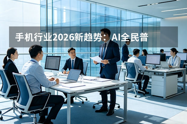 手机行业2026新趋势：AI全民普及与折叠屏高端化，参数内卷终结体验为王