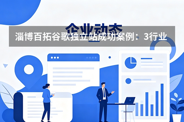 淄博百拓谷歌独立站成功案例：3行业真实ROI与策略