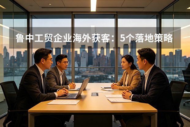 鲁中工贸企业海外获客：5个落地策略，成本直降37%