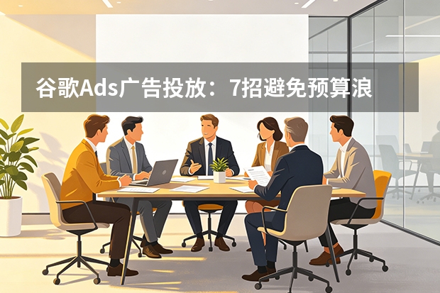 谷歌Ads广告投放：7招避免预算浪费