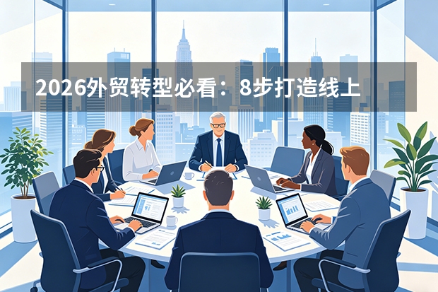2026外贸转型必看：8步打造线上出海数据闭环