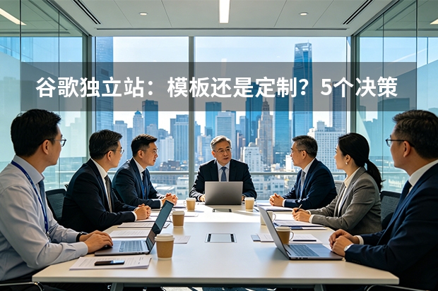 谷歌独立站：模板还是定制？5个决策点帮你选对